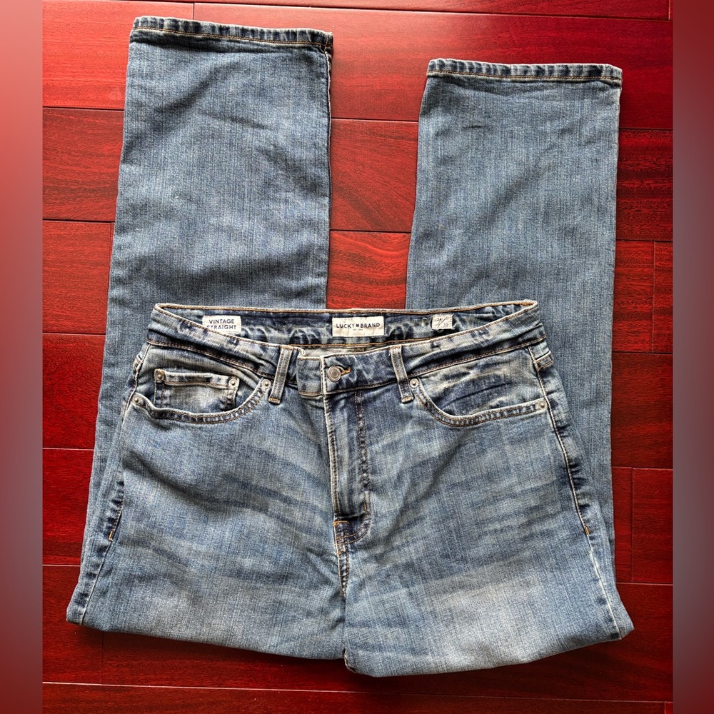 Lucky Brand Blue Vintage Straight Jeans